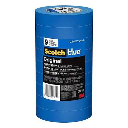Scotch Original Multi-Surface Painter's Tape, 0.94" W, 60 yd L, 2090 2090-24AP9